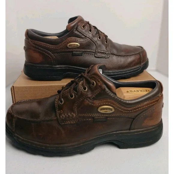 Red Wing Irish Setter Hunt Mens Brown Leather Waterproof Casual Shoes 9 D #1558 - Picture 11 of 12